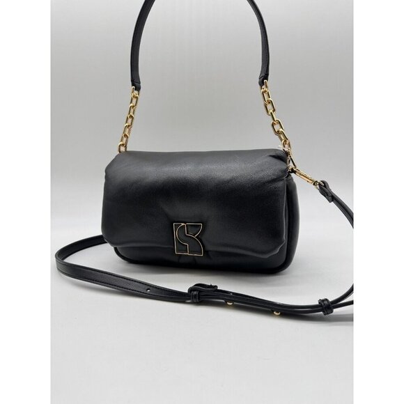 KATE SPADE NY Dakota puffy leather small shoulder crossbody + Dust bag - BLACK - Picture 8 of 13